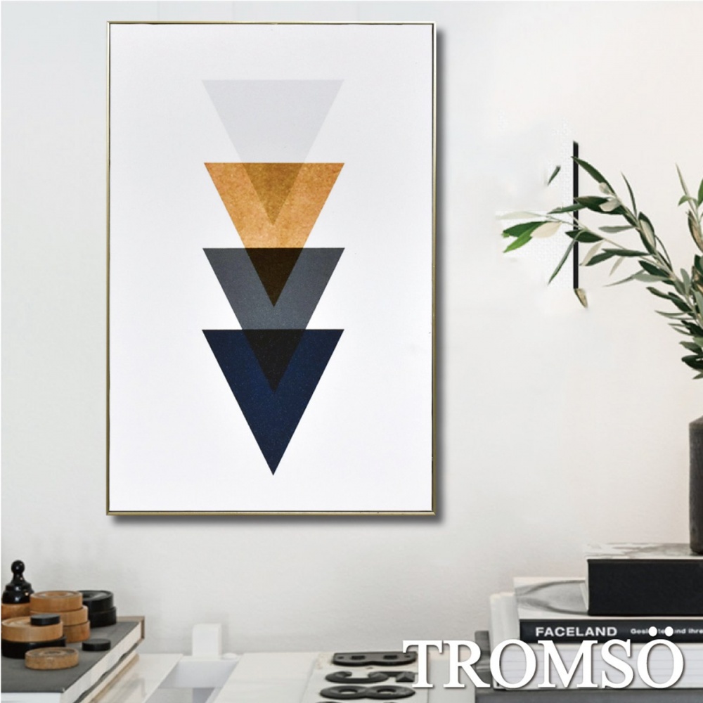 hoi! TROMSO北歐風尚板畫有框畫-北歐時尚三角 (H016247780)