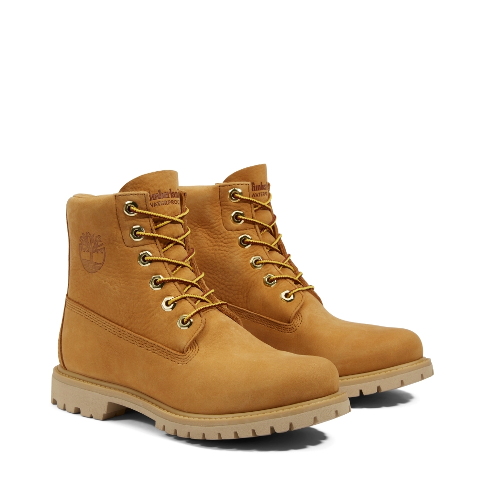 Timberland 女款小麥色防水6吋休閒靴|A245E231 | 靴子| Yahoo奇摩購物中心