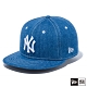 NEW ERA 9FIFTY 950 LOGO NY 丹寧/白 棒球帽 product thumbnail 2