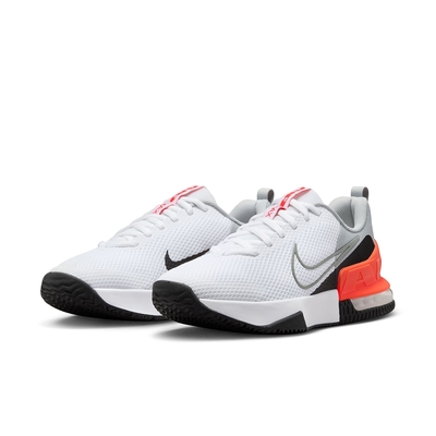 NIKE 訓練鞋 慢跑鞋 男鞋 運動鞋 緩震 M AIR MAX ALPHA TRAINER 6 白灰橘 FQ1833-005 (3X2518)