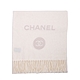 CHANEL C LOGO流蘇造型圍巾(米白) product thumbnail 1