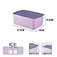 ANDYMAY2 5L 艾米可堆疊收納盒-小款 (1入) OH-Q724 product thumbnail 11