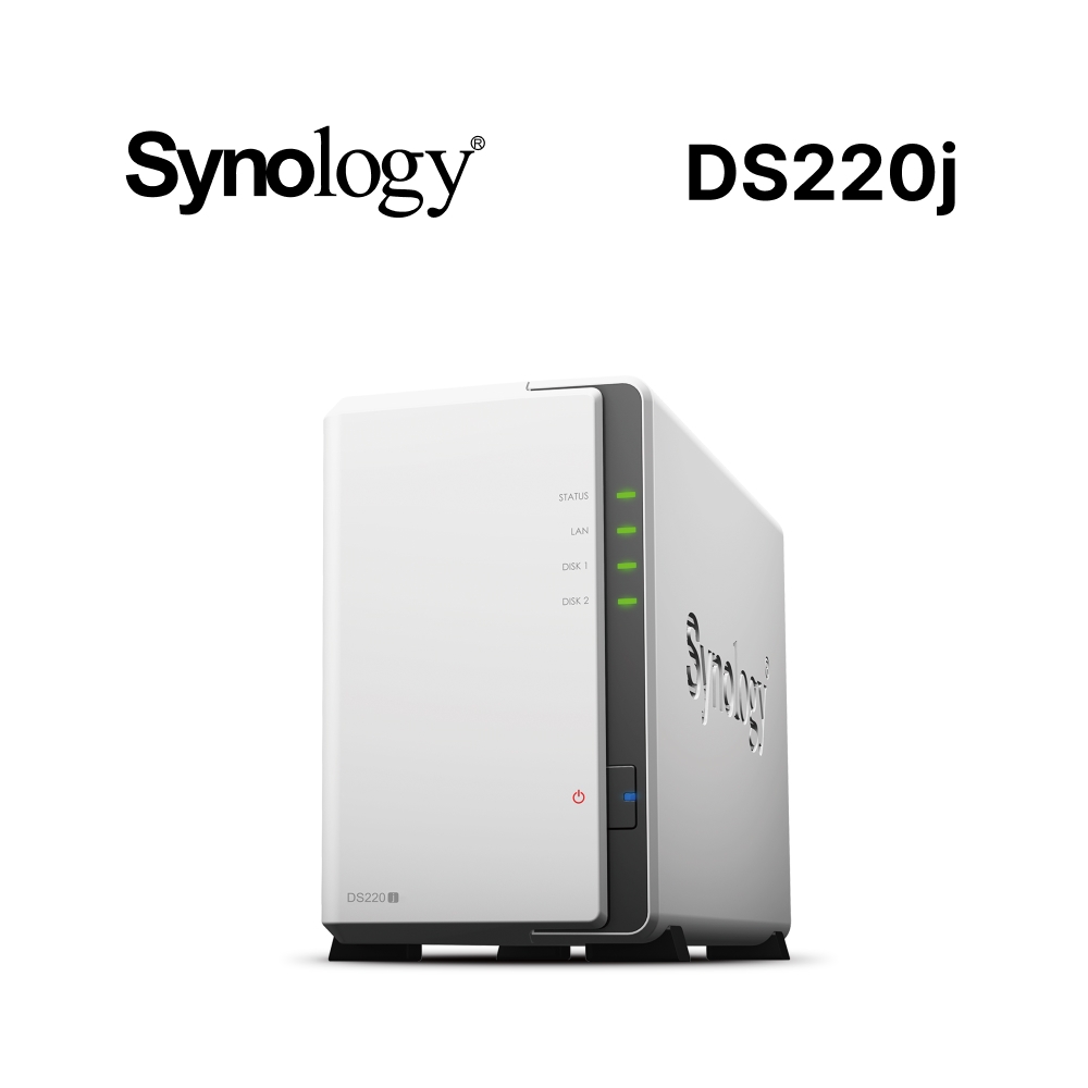 Synology 群暉科技DS220j NAS 含紅標Plus 6TB 2顆| 2 Bay | Yahoo奇摩