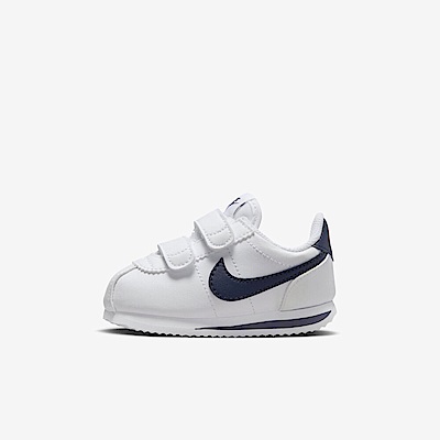 Nike Cortez Basic SL TDV 904769-106 小童 休閒鞋 經典 阿甘鞋 魔鬼氈 白 深藍