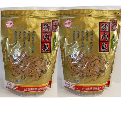 台糖 1Kg精選豬肉鬆-海苔芝麻2入組(1kg/包)鹹香味美大人小孩吃得開心又安心