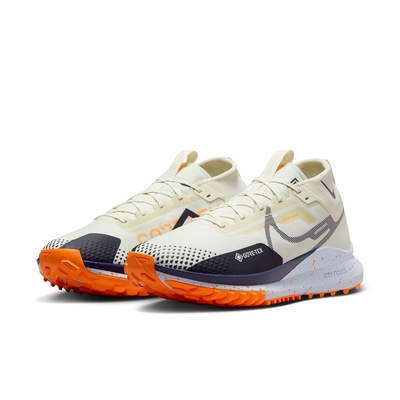 NIKE 慢跑鞋 男鞋 運動鞋 緩震 REACT PEGASUS TRAIL 4 GTX 米白黑 DJ7926-004