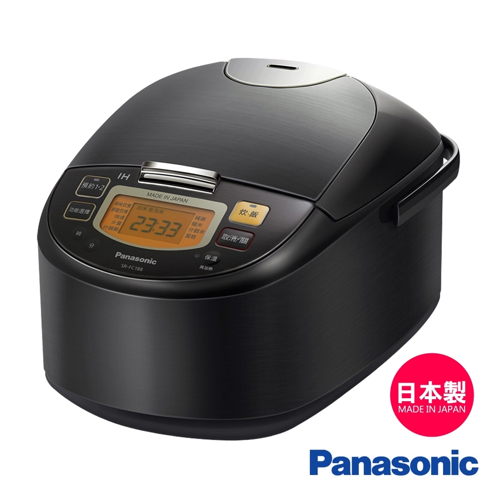 Panasonic 國際牌 10人份日本製IH微電腦電子鍋 SR-FC188