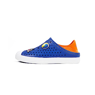 Skechers Guzman Steps [406811LBLOR] 童鞋 水鞋 雨天 游泳 戲水 透氣 可踩後跟 藍