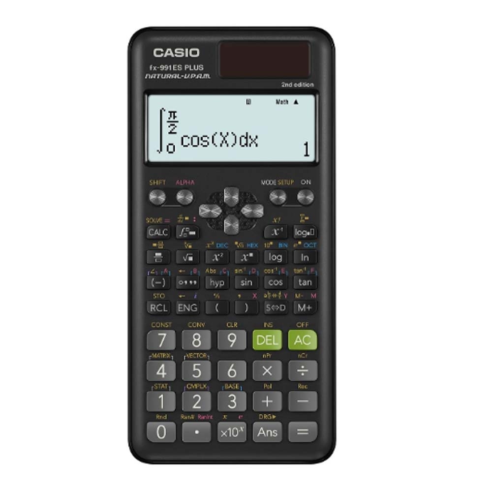 CASIO  新二代進化版12位數工程型計算機 (FX-991ES PLUS-2)