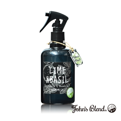 John’s Blend 室內香氛除臭噴霧(280ml/瓶)-青檸羅勒