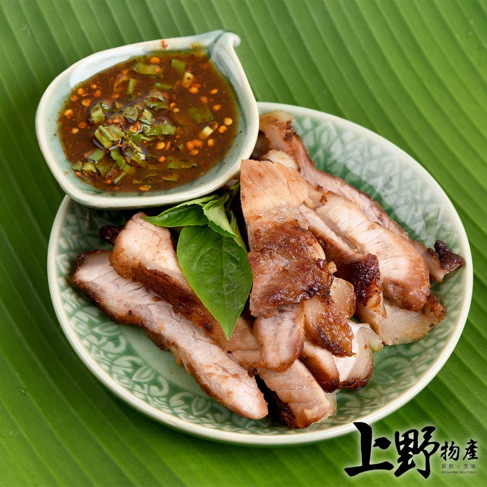 【上野物產】台灣產 霜降里肌豬二層肉(150g±10%/包) x5包