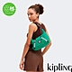 Kipling 質感松柏綠雙拉鍊實用肩背包-NIKKI product thumbnail 1