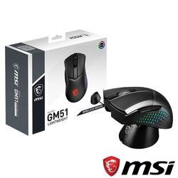 MSI CLUTCH GM51 LIGHTWEIGHT WIRELESS 輕量型無線電競滑鼠