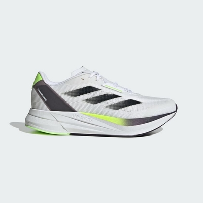 ADIDAS DURAMO SPEED M 男女慢跑鞋-白黑綠-ID8356