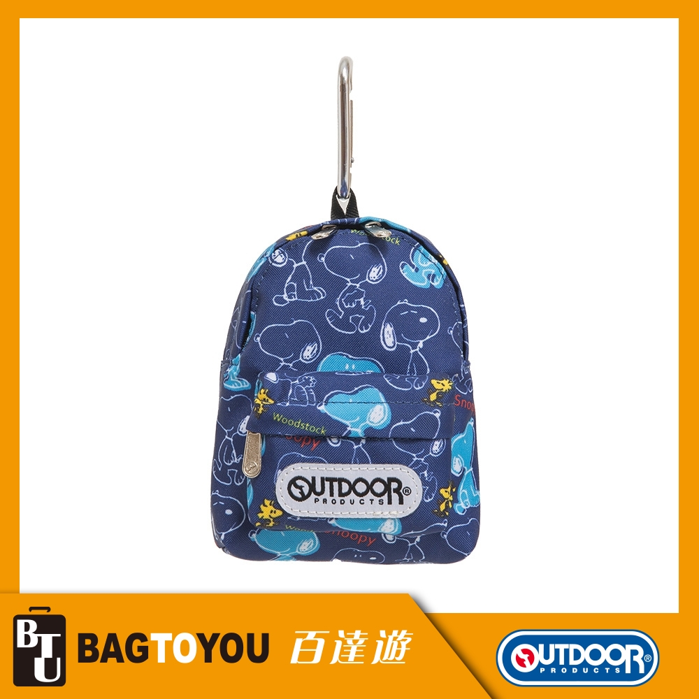 『官方正品』【OUTDOOR】SNOOPY聯名款造型零錢包 ODP20A10NY