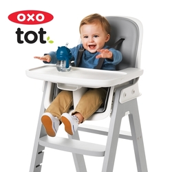 美國OXO tot 寶寶握吸管杯-海軍藍