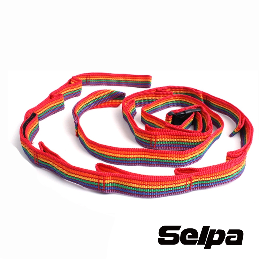 韓國SELPA 繽紛飾品 彩虹掛繩 可伸縮掛物繩
