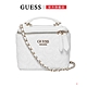 GUESS-經典縫線紋肩背包-白 product thumbnail 1