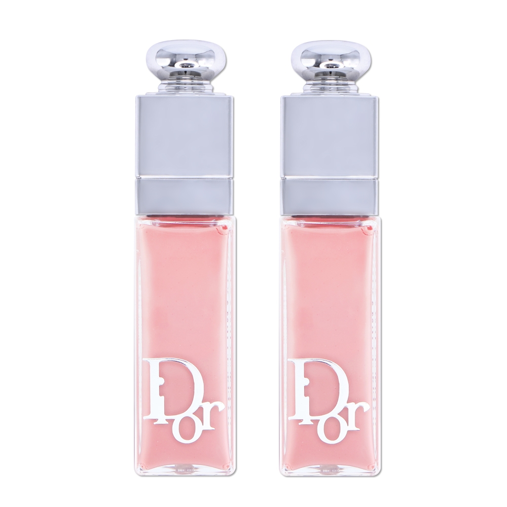 Dior迪奧 豐漾俏唇蜜#001 嬰兒粉 2ml *2入組 旅行小樣 (無外盒)