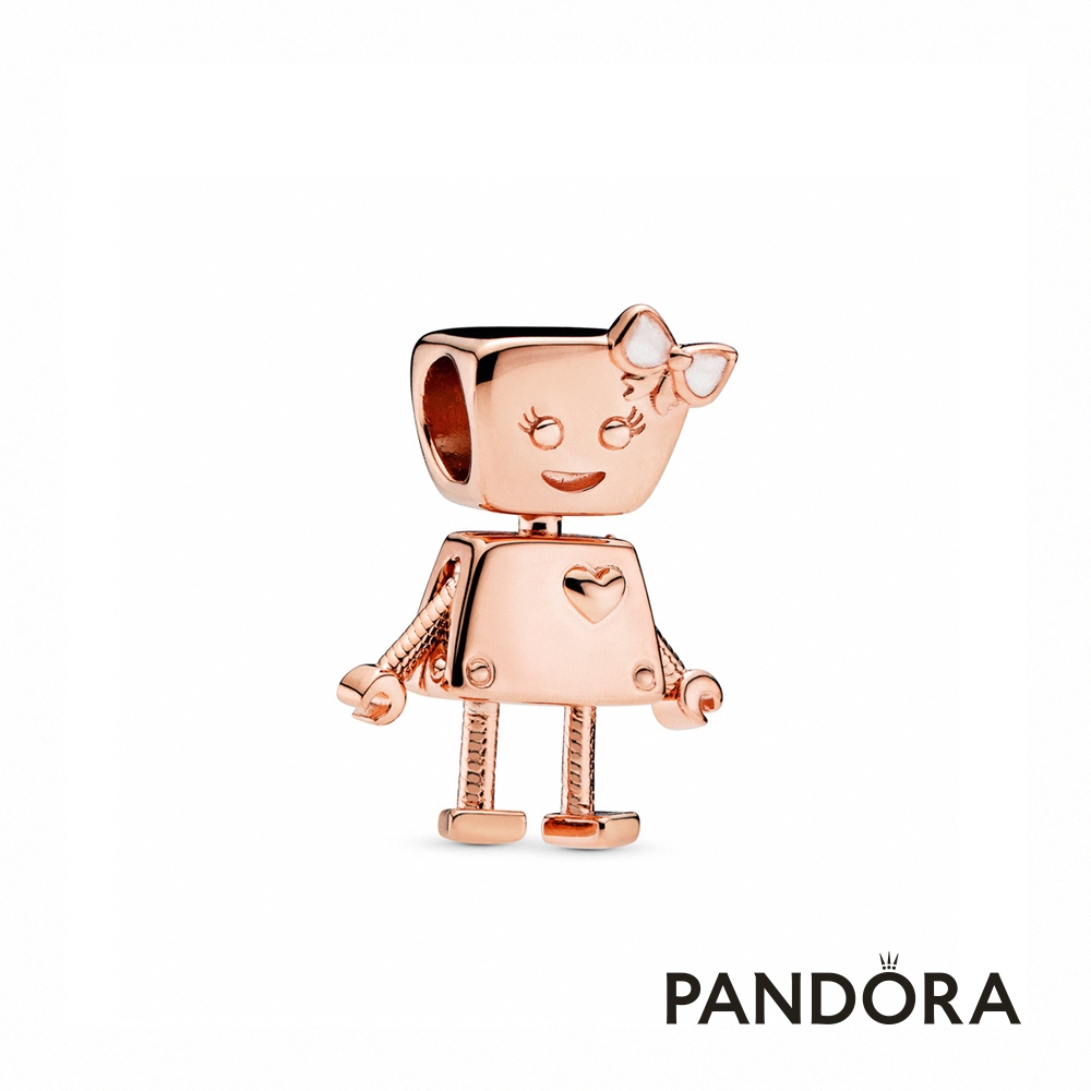 【Pandora官方直營】Bella 機器人串飾-絕版品