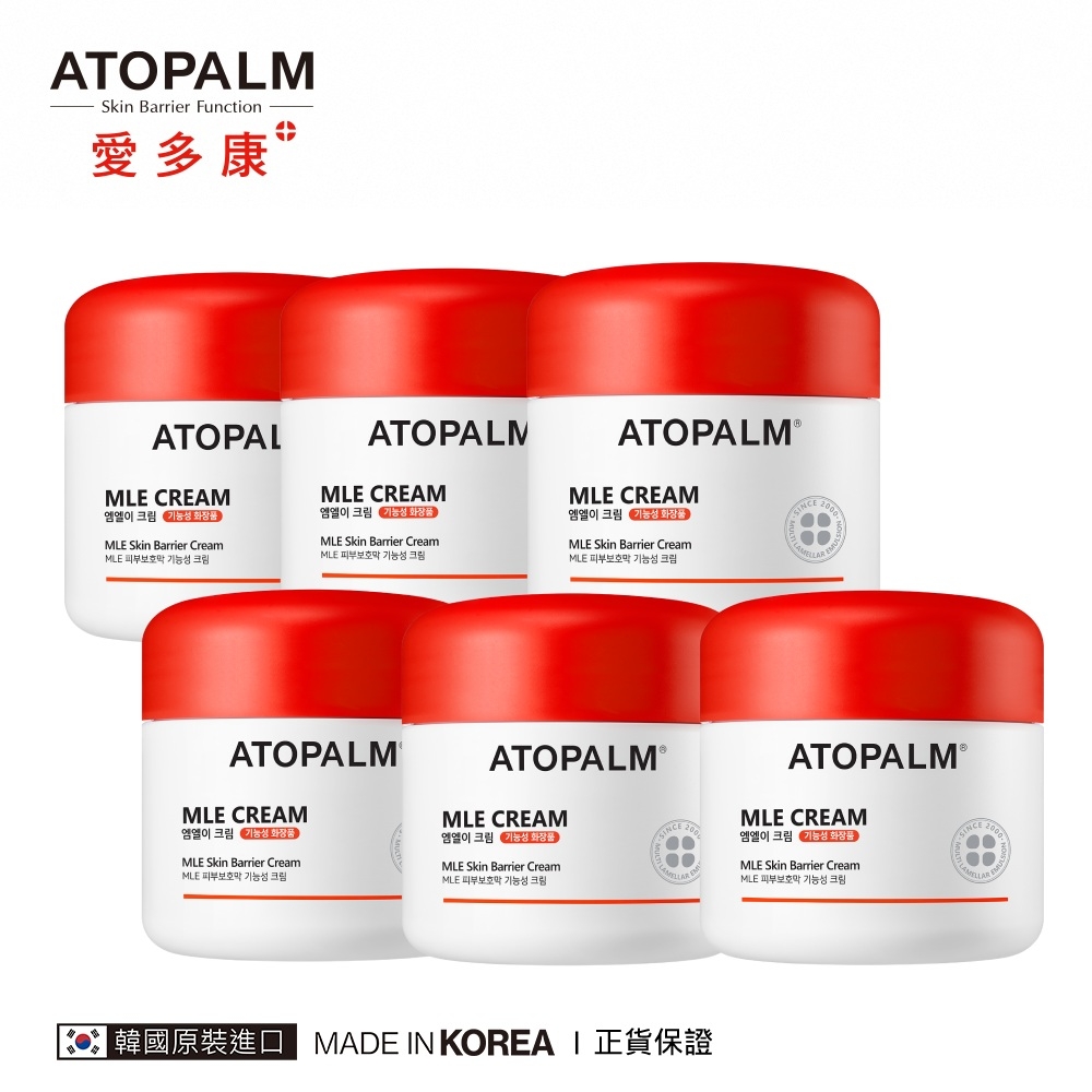 ATOPALM愛多康 舒敏全效修護霜65ml(6入團購組-敏感肌膚適用)