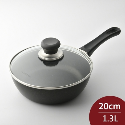 SCANPAN CLASSIC 不沾平底深炒鍋 不沾鍋 平底鍋 20cm (含蓋) 電磁爐不可用