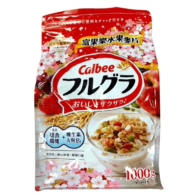 Calbee卡樂比 富果樂 水果早餐麥片 1公斤