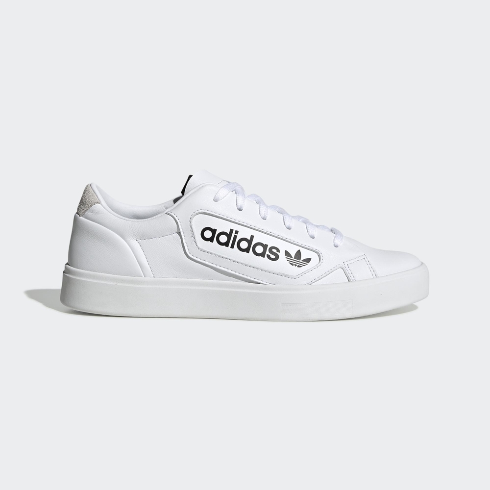 ADIDAS SLEEK 女休閒鞋白-EF4935 | 拖鞋| Yahoo奇摩購物中心