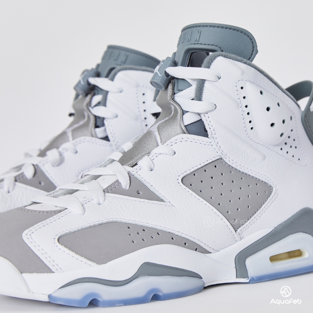 Nike Jordan 6 Retro Cool Grey 男鞋白灰色經典喬丹運動休閒鞋CT8529