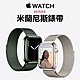 Apple Watch Ultra/S8/7/6/5/4/3/2/SE 米蘭尼斯金屬磁吸錶帶 手錶替換腕帶 情人節禮物 product thumbnail 2