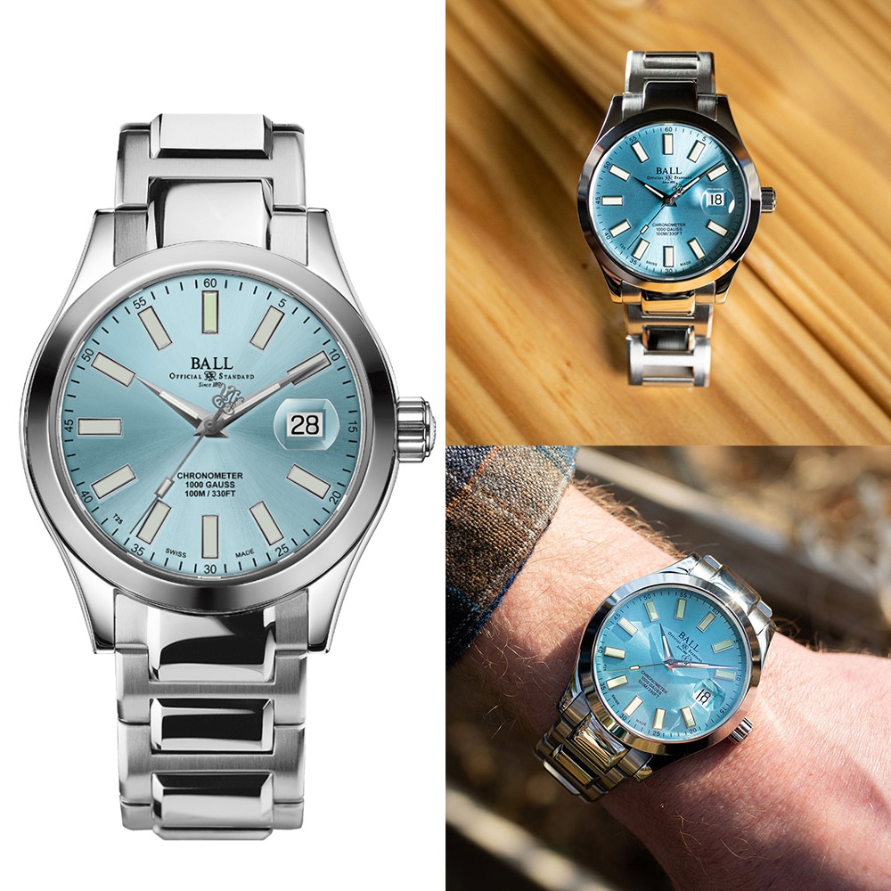 BALL 波爾錶 Engineer III Marvelight Chronometer 經典機械腕錶(NM9026C-S6CJ-IBE)藍/40mm