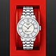 TISSOT天梭 官方授權 杜魯爾系列 典雅羅馬女性機械腕錶-銀 母親節 禮物 32mm/T0992071111800 product thumbnail 1