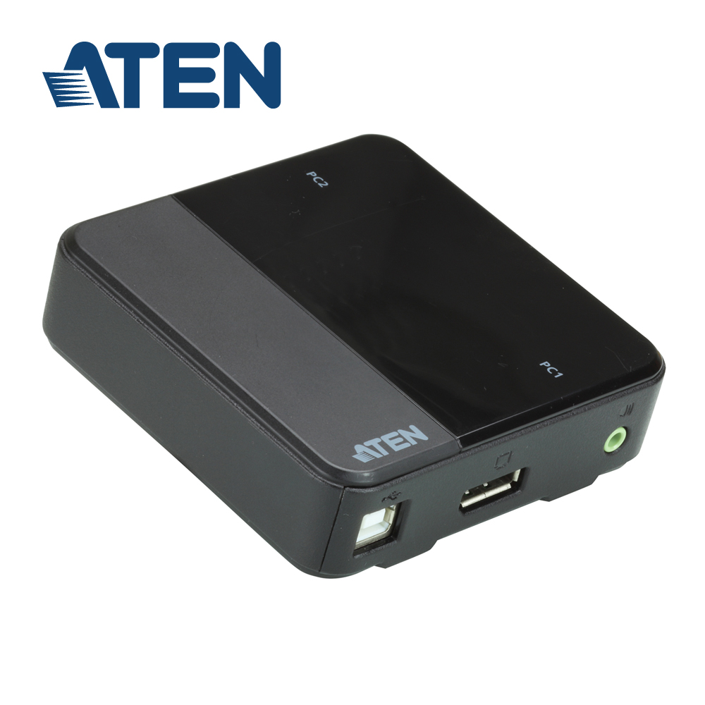 ATEN 2 埠 USB DisplayPort KVM 多電腦切換器 (CS782DP)