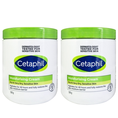 Cetaphil舒特膚 長效潤膚霜550g(2入組)