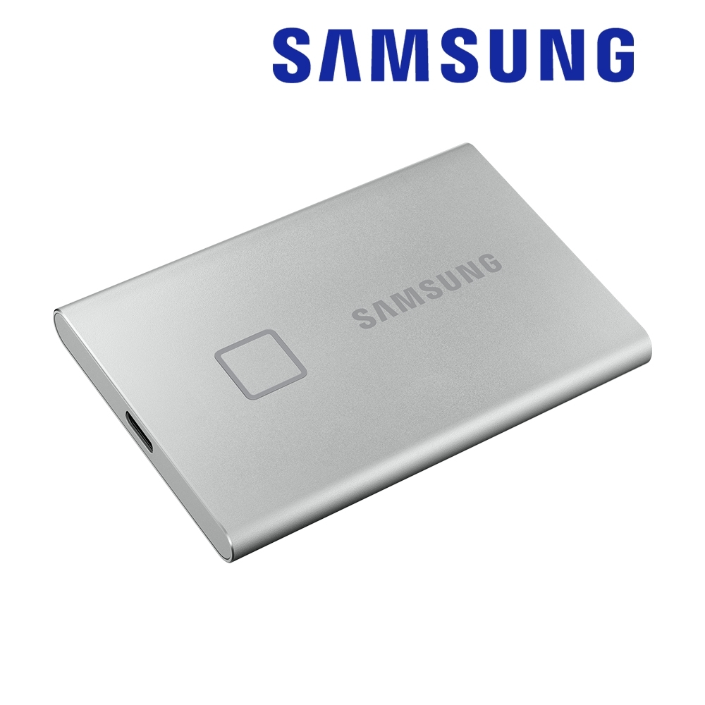 SAMSUNG 三星T7 Touch 1TB USB 3.2 Gen 2移動固態硬碟 時尚銀 (MU-PC1T0S/WW)