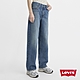 Levis 女款 中腰寬直筒老爹牛仔褲 / 精工漂染工藝 中淺藍色 product thumbnail 1