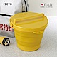 【日本ISETO】日製伸縮折疊式防滑水桶(附蓋子)-8L product thumbnail 1