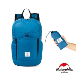 Naturehike 22L云雁輕量防水摺疊後背包 攻頂包