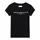 A&F 麋鹿 熱銷舒適刺繡1892文字圖案短袖T恤(女)-黑色 product thumbnail 1