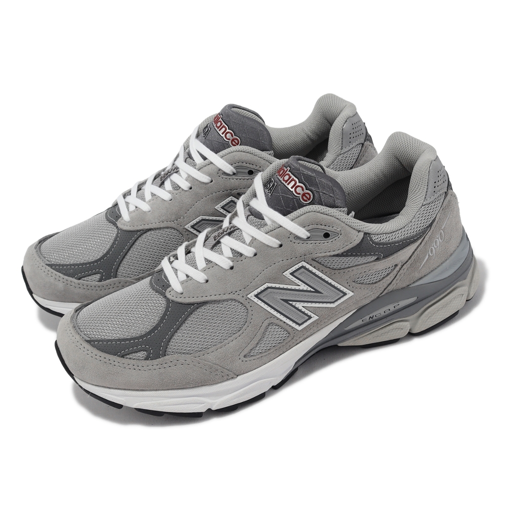 New Balance 休閒鞋 990 V3 男鞋 灰 元祖灰 銀 美製 麂皮 反光 運動鞋 NB 紐巴倫 M990GY3-D