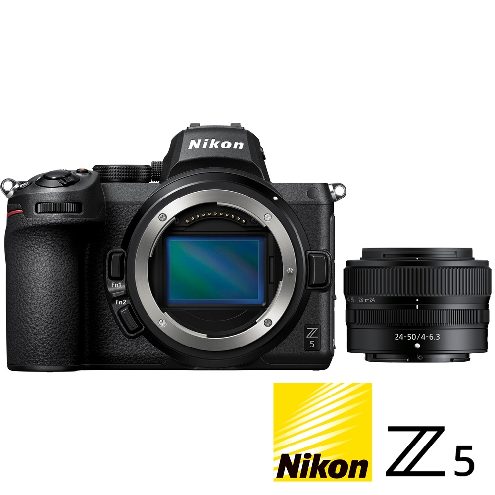 NIKON Z5 KIT 附 Z 24-50mm (公司貨) 全片幅微單眼相機 五軸防手震 4K錄影 WIFI傳輸