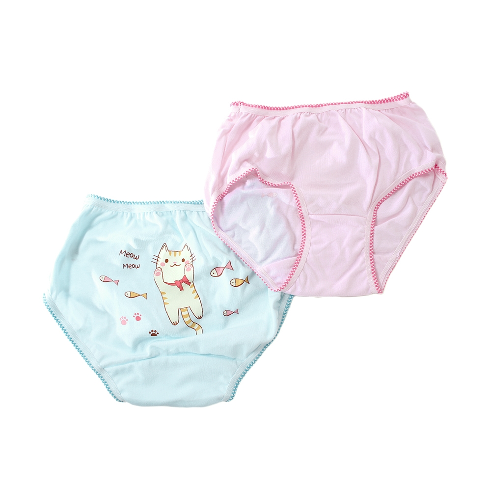 魔法Baby~女童內褲(4件一組) 台灣製SGS檢驗認證抗菌純棉三角內褲  k51828