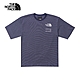 【The North Face 官方旗艦】北面UE男款藍色舒適透氣短袖T恤｜885P8K2 product thumbnail 1