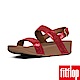 FitFlop CHAIN PRINT後帶涼鞋紅色 product thumbnail 1