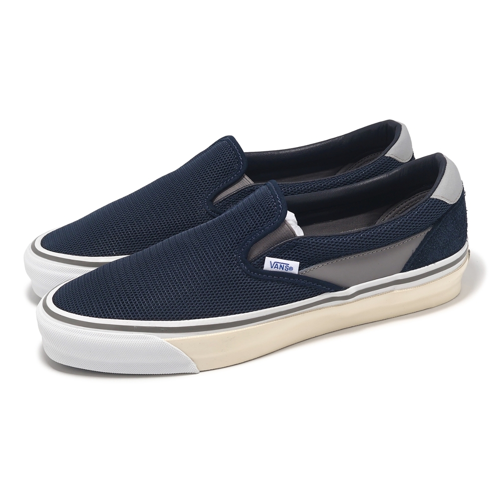 Vans 懶人鞋 Slip-On Reissue 98 SP 男鞋 藍 灰 TDC 東京 日系 休閒鞋 VN000MXHDT4