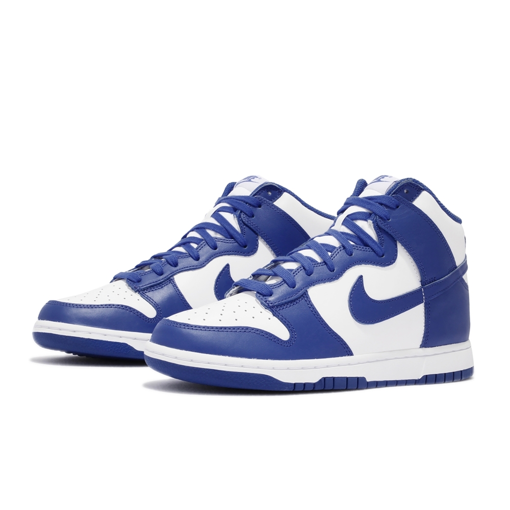 Nike 休閒鞋Dunk HI Retro 運動男女鞋Game Royal 經典款情侶穿搭白藍