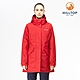 Hilltop 山頂鳥 女款GORE-TEX防水透氣2合1保暖科技棉長大衣H21F18紅 product thumbnail 1