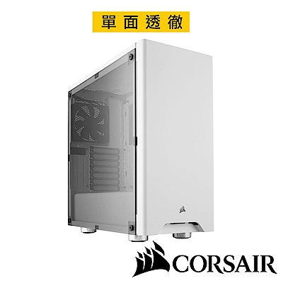 CORSAIR海盜船 Carbide Series 275R 透側中塔式機殼-白