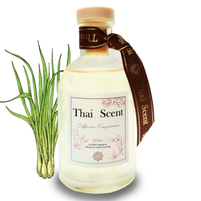 ThaiScent泰香 檸檬草室內擴香擴香精油160ml