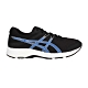 ASICS GEL-CONTEND 6 男慢跑鞋-慢跑 路跑 亞瑟士 1011A667-005 黑藍 product thumbnail 1